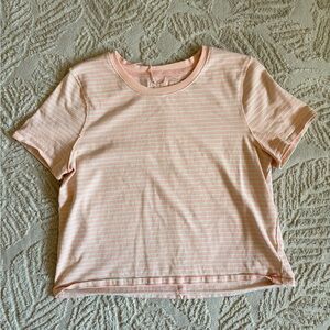 We the Free boxy striped tee